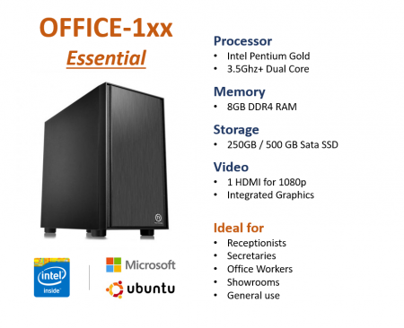 Essential Desktop PC for offices and small businesses