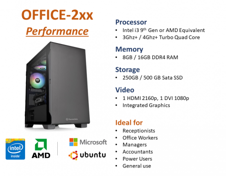 Performance Desktop PC for offices and small businesses